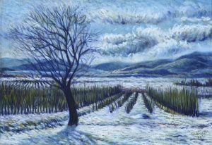 l 013 winter pastel 36x26 cm 1990