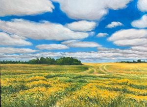 l 07 vast fields calgary oil on canvas 80x60 cm 2017