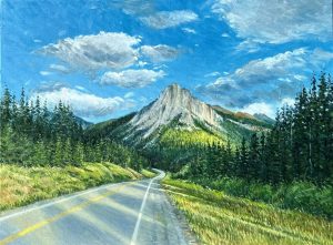 l 08 magnificent kananaskis oil on canvas 60x45 cm 2023