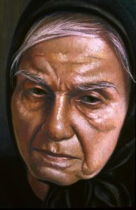 p 05 mother pastel detail 40x55 cm 1991