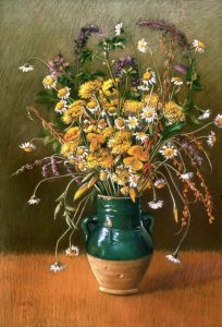 sl 04 wild flowers pastel 50x70 cm 1994