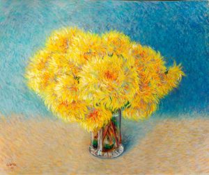 sl 06 a vase of warmth pastel 70x50 cm 1982