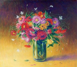 sl 07 a vase of vitality pastel 50x50 cm 1991