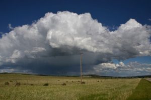 the weight of clouds